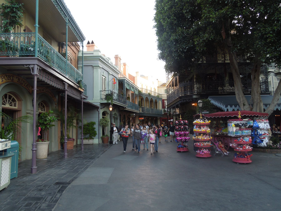 Streets of New Orleans Square in Disneyland